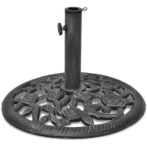 Socle de parasol en fonte 12 kg 48cm (1/5)