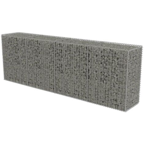 Mur en gabion avec couvercles Acier galvanisé 300 x 50x100 (1/5)