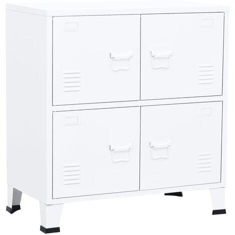 Classeur Blanc 75x40x80 Acier (1/5)