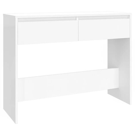 Table console Blanc 100x35x76,5 (1/5)