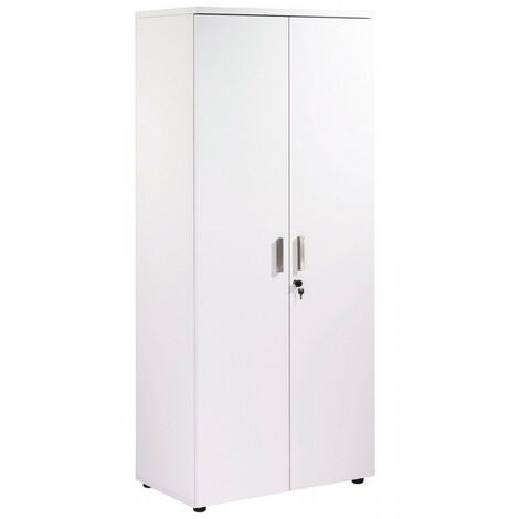 Armoire de bureau blanc Hublo (1/5)