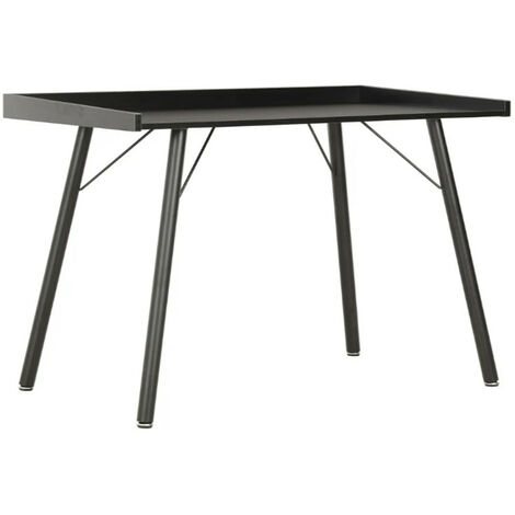 Bureau bois et pieds métal noir Coolair (1/5)