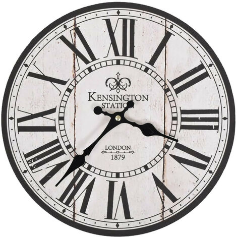 Horloge murale vintage Londres 30 cm (1/5)