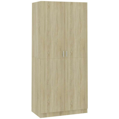 Garde-robe Chêne sonoma 90x52x200 (1/5)