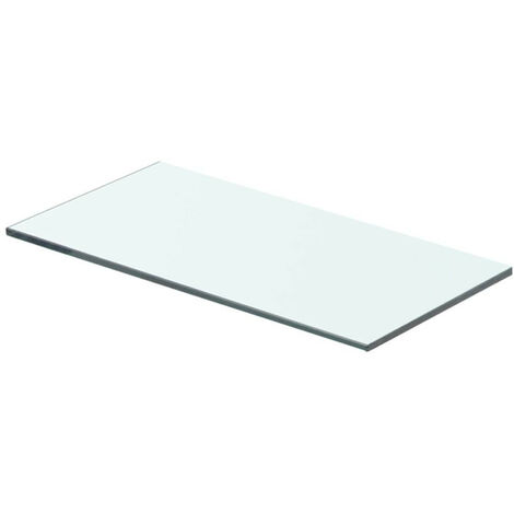 Panneau d’étagère Verre transparent 40x15