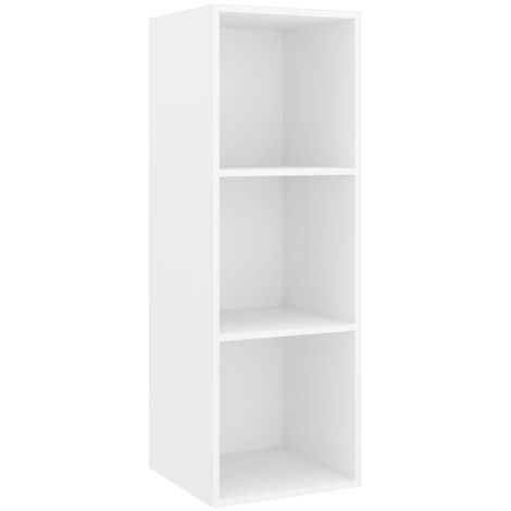 Meuble TV mural Blanc 37x37x107 (1/5)