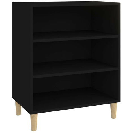 Étagère basse Noir 57x35x70 cm (1/5)
