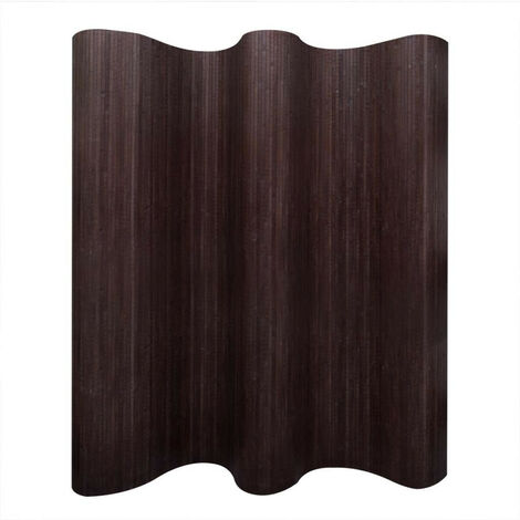 Cloison de séparation Bambou Marron foncé 250x165