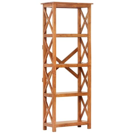 Bibliothèque 60x30x160 Bois massif d'acacia (1/5)