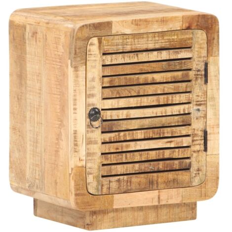 Furniture Limited - Table de chevet 40x30x50 cm Bois de manguier (1/5)