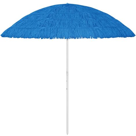 Parasol de plage Bleu 300 cm 2 (1/5)