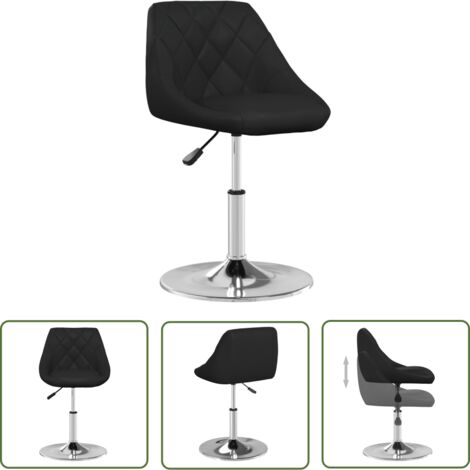 Chaise de bureau Noir Similicuir 5 (1/5)