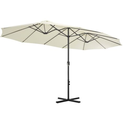 Parasol d'extérieur et poteau en aluminium 460x270 Sabe (1/5)