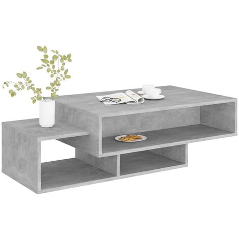 Table basse Gris béton 105x55x32 (1/5)