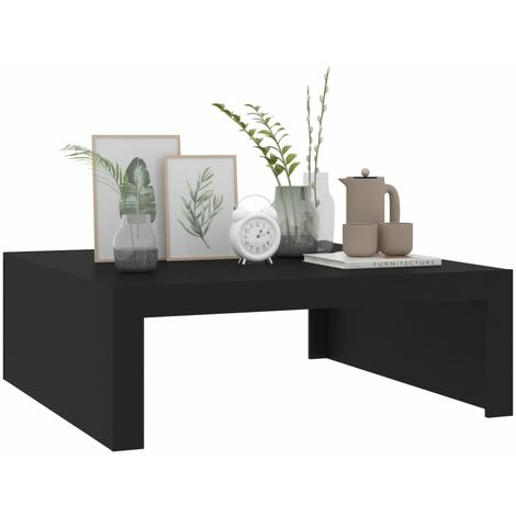 Table basse Noir 100x100x35 (1/5)