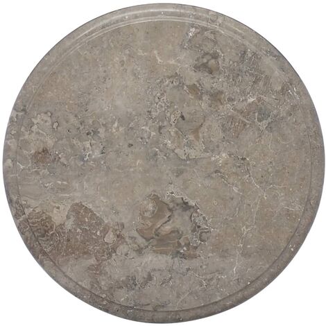 Dessus de table Gris Ø40x2,5 Marbre (1/5)