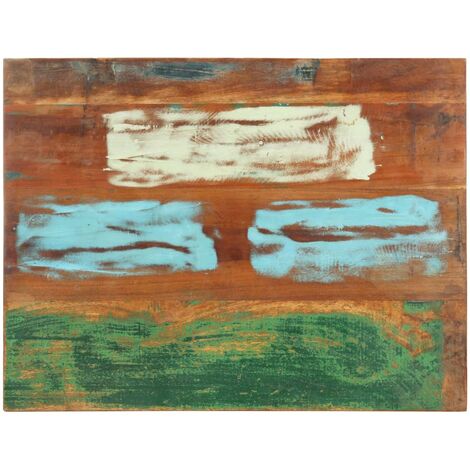 Dessus de table rectangulaire 60x90 cm 15-16 mm Bois récupéré (1/5)