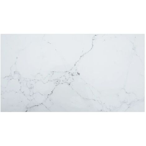Dessus de table Blanc 120x65 cm 8 mm Verre trempé (1/5)