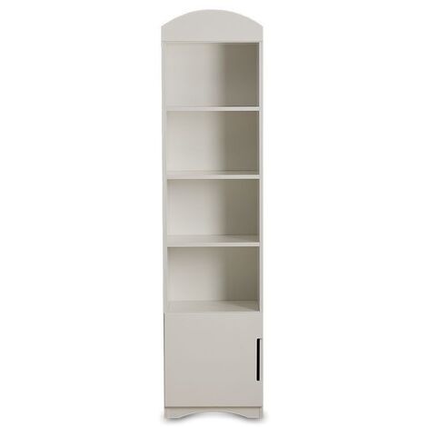 Bibliothèque blanche Klaky 46cm (1/5)