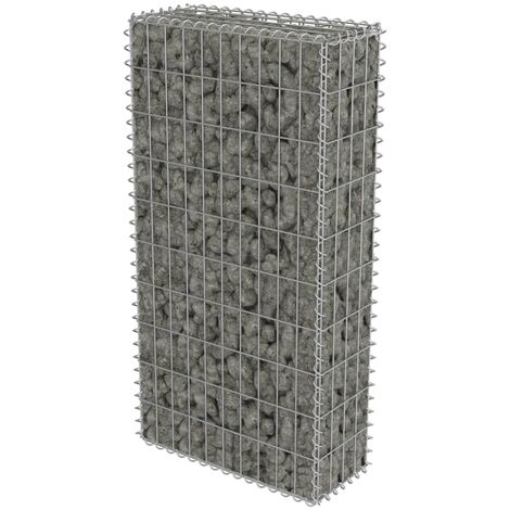 Mur en gabion avec couvercles Acier galvanisé 50 x 20x100 (1/5)