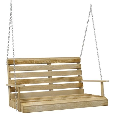 Balancelle 110cm Bois de pin imprégné (1/5)