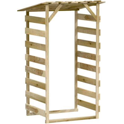 Pergola avec toit 100x90x200 Bois de pin imprégné (1/5)