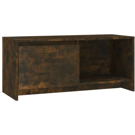 Meuble TV Chêne fumé 90x35x40 (1/5)