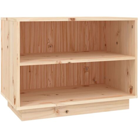 Armoire à chaussures 60x34x45 cm Bois de pin massif (1/5)