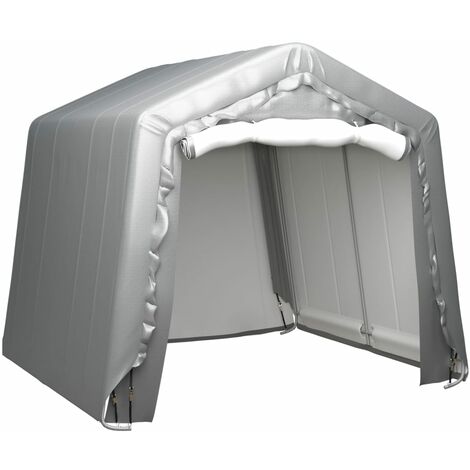 Tente de rangement 240x240 Acier Gris (1/5)