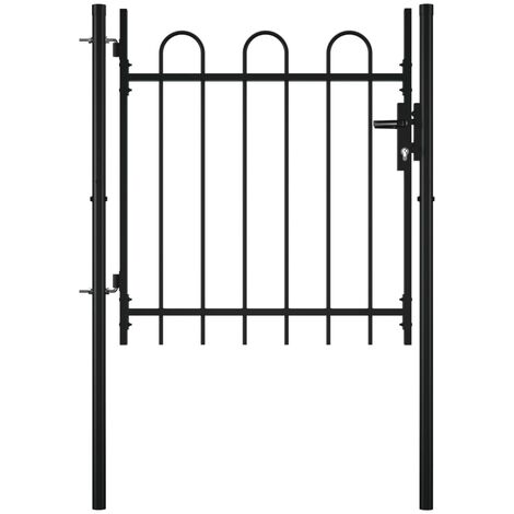 Portail simple avec haut arrondi 100x75 (1/5)