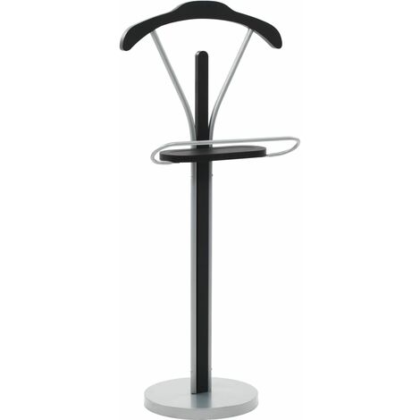 Valet de chambre 45 x 35x107 Noir et gris (1/5)