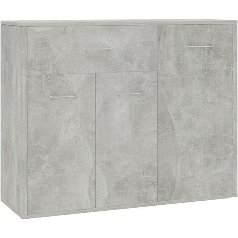 Buffet Gris béton 88x30x70 (1/5)