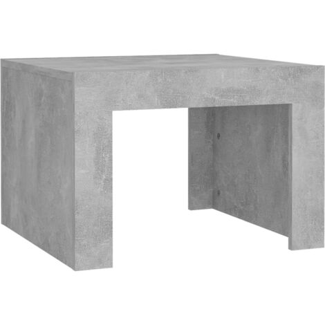 Table basse Gris béton 50x50x35 (1/5)