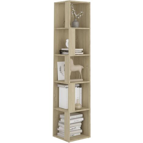 Armoire d'angle Chêne sonoma 33x33x164,5