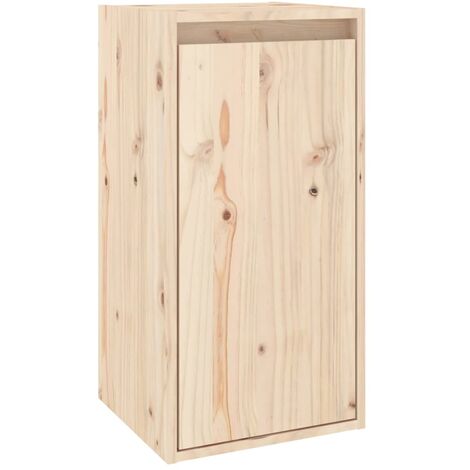 Armoire murale 30x30x60 Bois de pin massif (1/5)