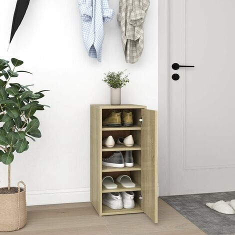 Armoire à chaussures Chêne sonoma 32x35x70 cm (1/5)
