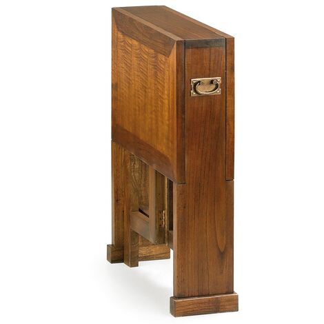 Table d'appoint pliante en bois massif de Mindy Orka 90cm (1/5)