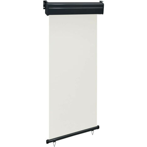 Auvent latéral de balcon 80x250 Crème (1/5)