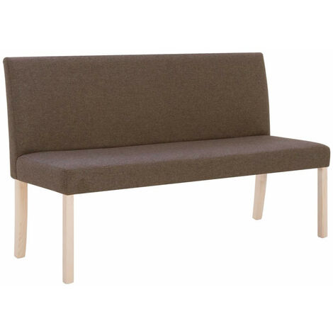 Banc 139,5cm Marron Polyester Riza (1/5)