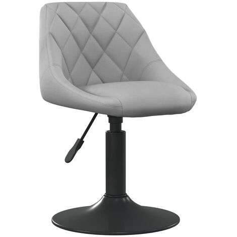 Tabouret de bar Gris clair Velours 5 (1/5)