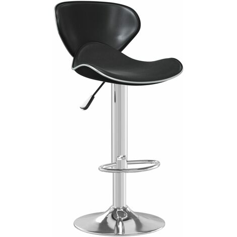 Tabouret de bar Noir Similicuir 7 (1/5)