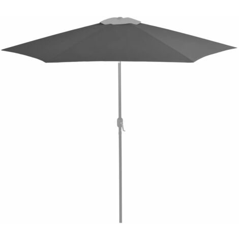 Tissu De Remplacement Pour Parasol D'extérieur Vert 300 Cm