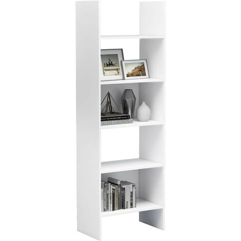 Bibliothèque Blanc 60x35x180 2 (1/5)