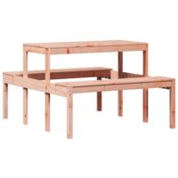 Table de pique-nique 110x134x75 bois massif de douglas