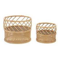Porte-vases panama, lot de 2, ø 30 x 25-22x18
