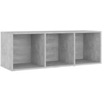 Meuble TV Gris béton 107x35x37