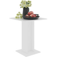 Table de bistro Blanc 60x60x75