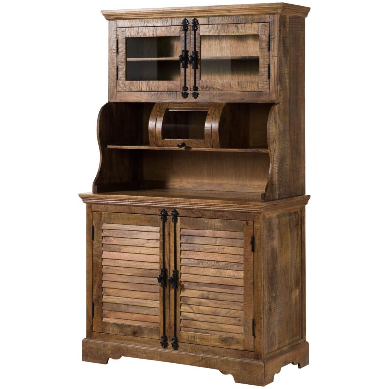 Mobile Dispensa Classico Cucina Legno cassetti 80 x 42 H. 153 cm Spazio  Casa