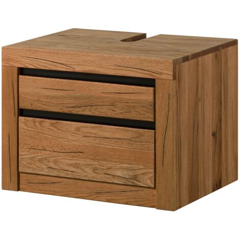 Maison Exclusive - Mobile Sottolavello Rovere Fumo 80x46x81,5 Cm Legno Multistrato 88192485