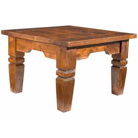 Juskys Tavolino Da Caffè Con Ripiano 60x60x40 Cm - Legno, Facile